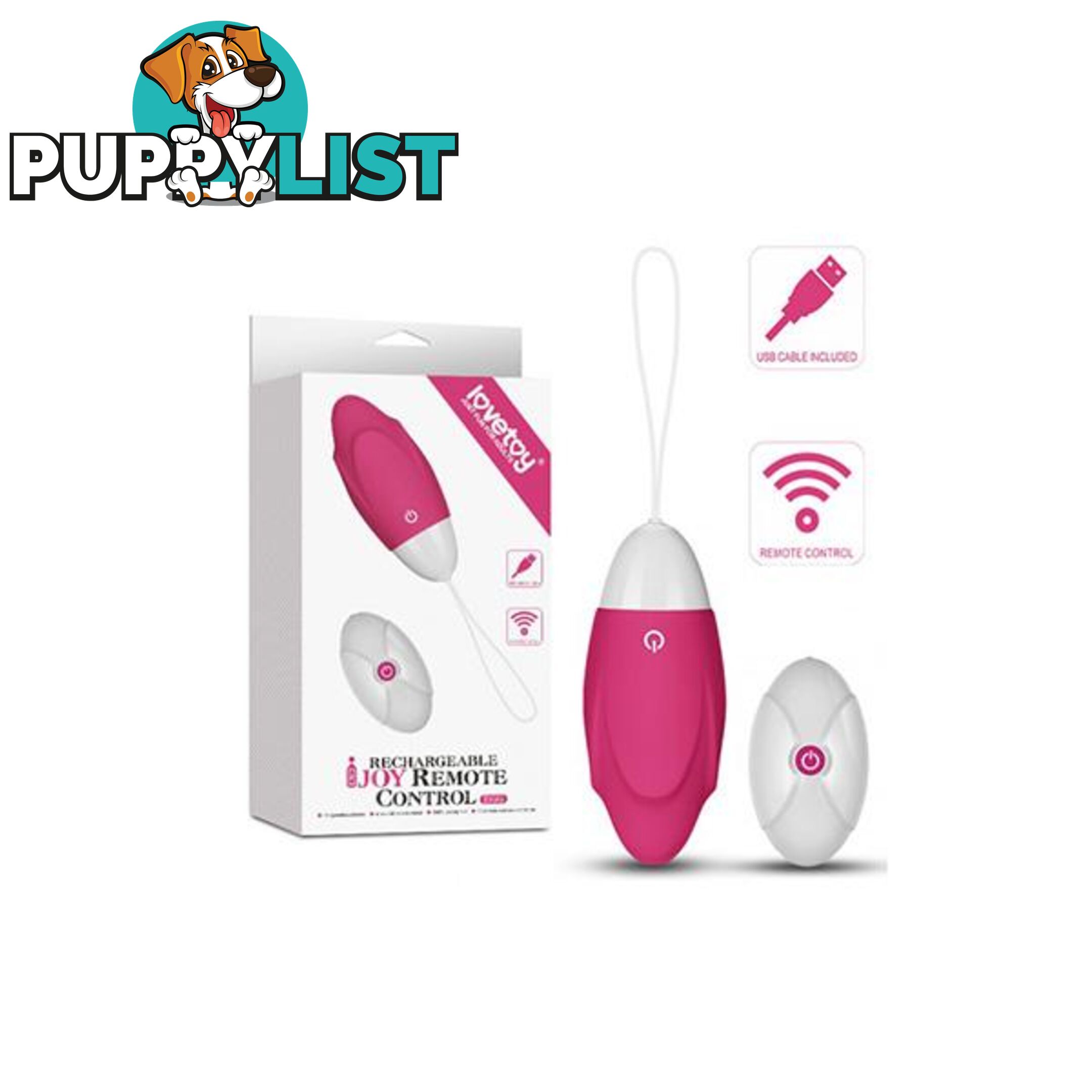 Ijoy Wireless Remote Control Rechargeable Egg - Adult Toys - 6970260907583