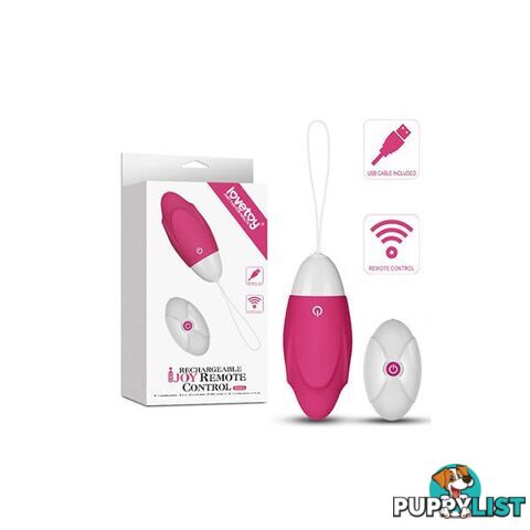 Ijoy Wireless Remote Control Rechargeable Egg - Adult Toys - 6970260907583