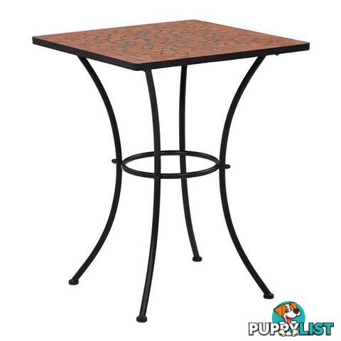 Mosaic Bistro Table 60 Cm Ceramic - Unbranded - 8719883733555