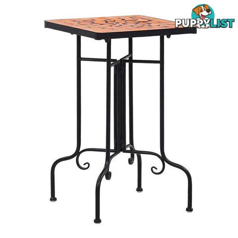 Mosaic Side Weatherproof Table Ceramic - Unbranded - 8719883733623