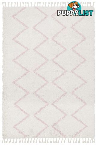 Saffron Zikzakli Pink Rug - Unbranded - 9375321877268