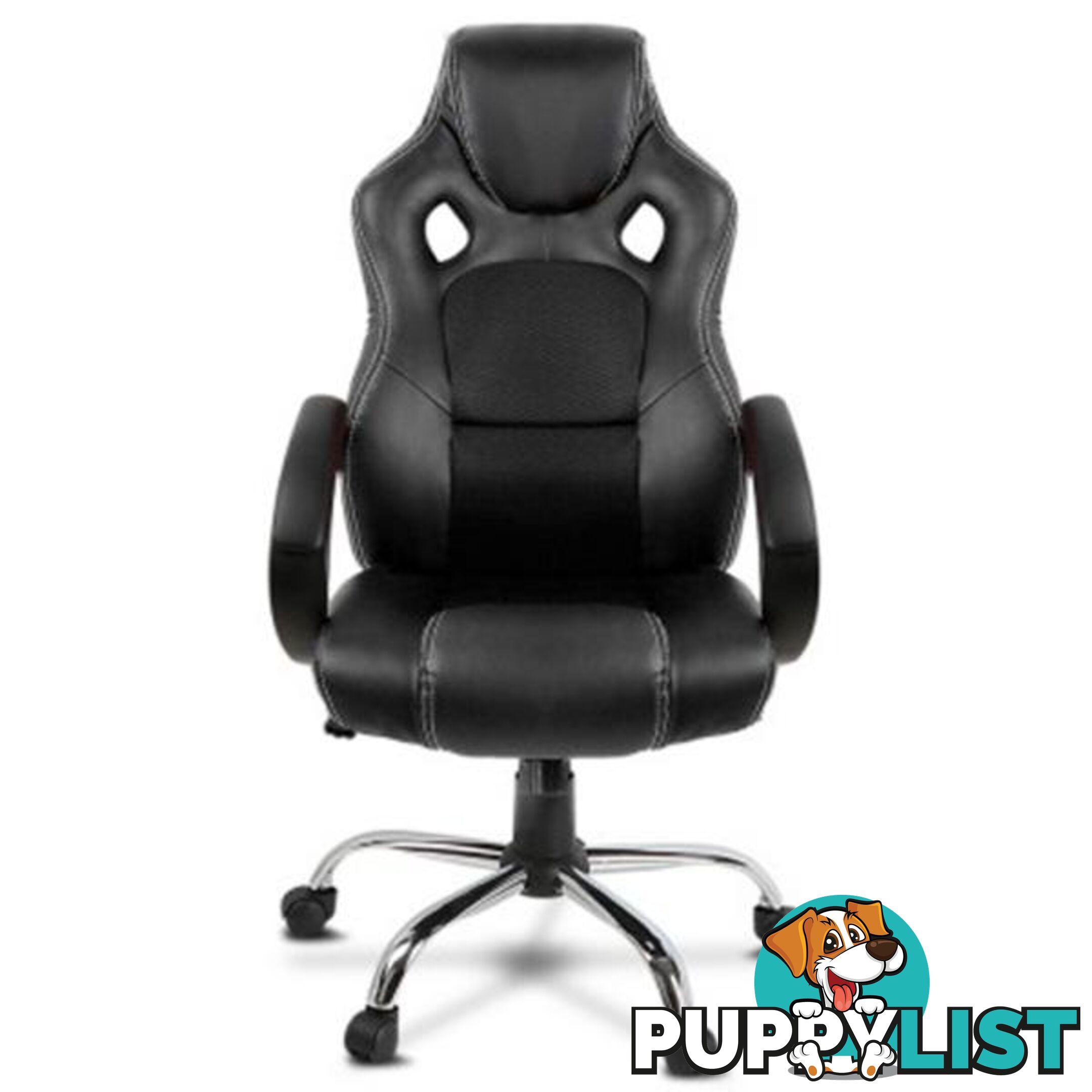 Racing Style PU Leather Office Chair - Unbranded - 4326500256355