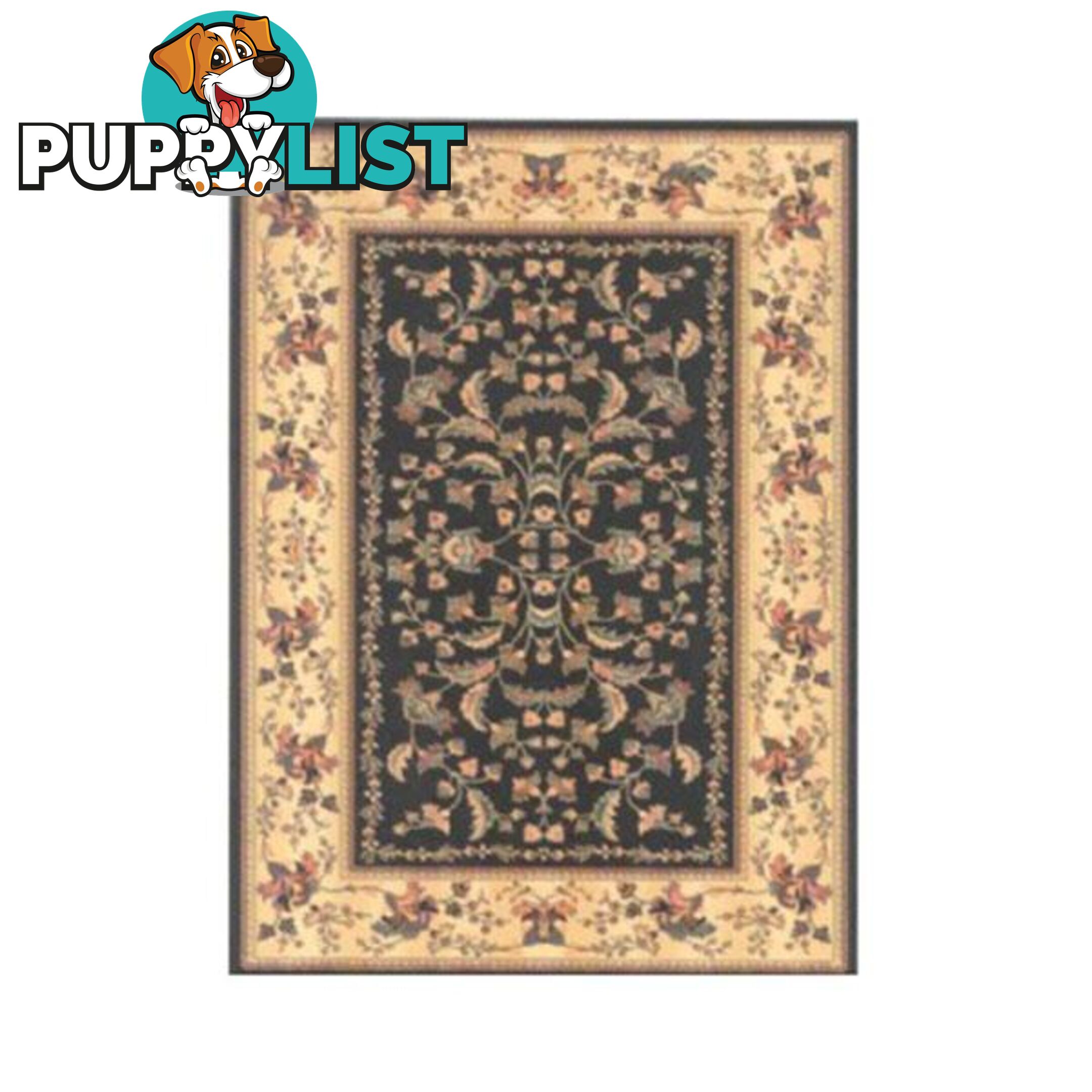 Chiraz Beige Floral Luxurious Rug - Unbranded - 9476062120825