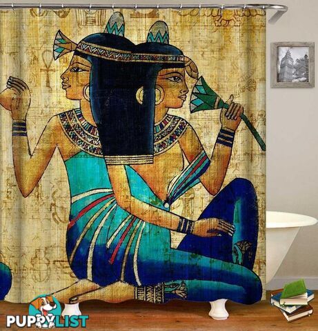 Egyptian Shower Curtain - Curtain - 7427046131742