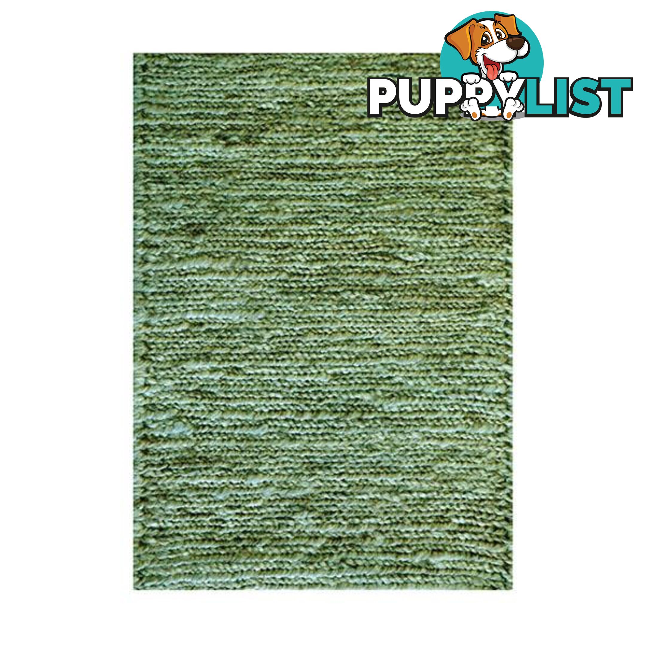 Hemp Lime Woven Rug 200 X 290 Cm - Unbranded - 7427005869549