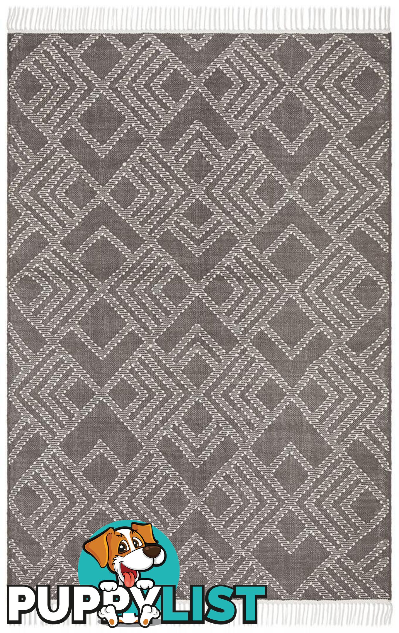 Miller Rhythm Symphony Grey Rug - Unbranded - 9375321831864