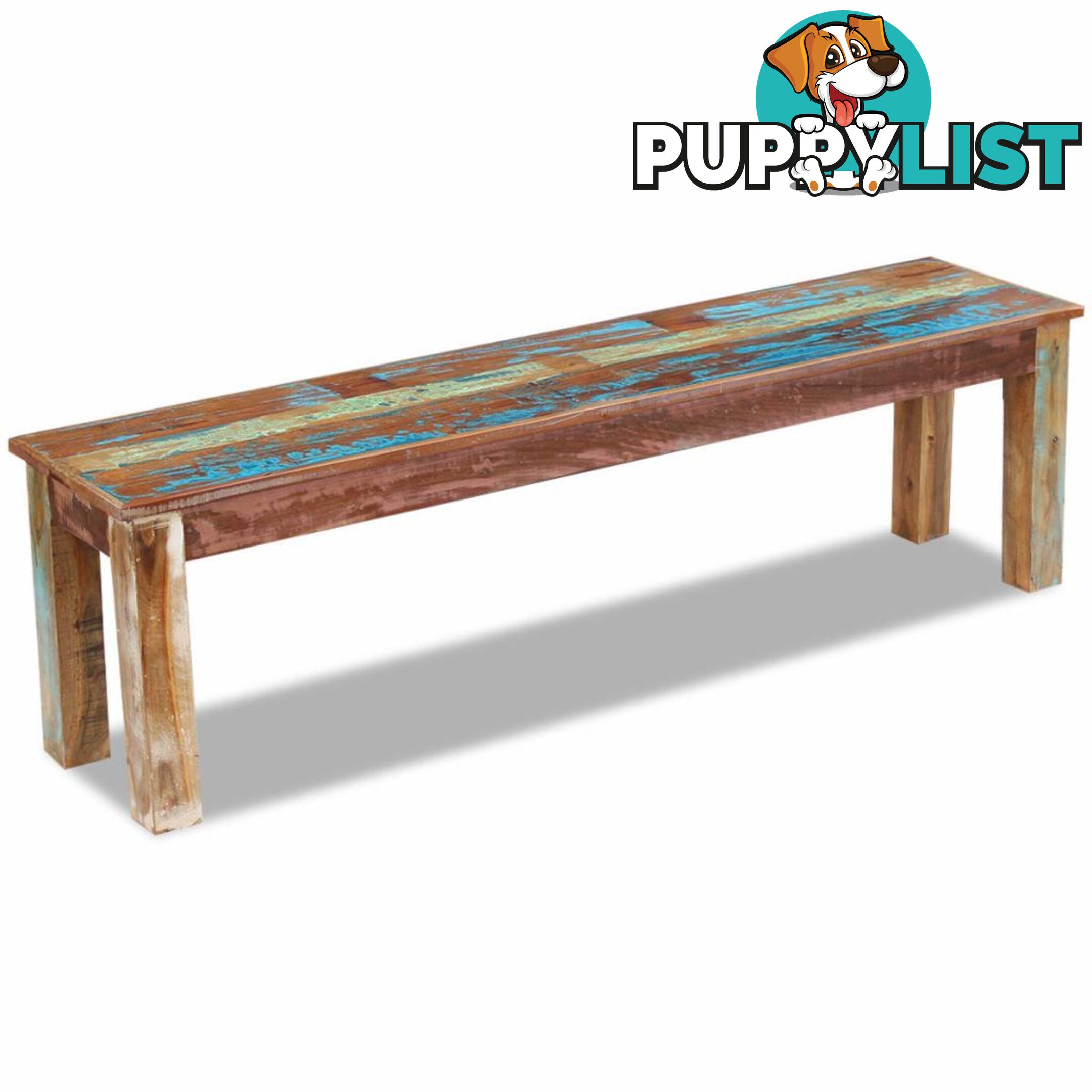 Solid Reclaimed Wood Bench - Unbranded - 4326500436863