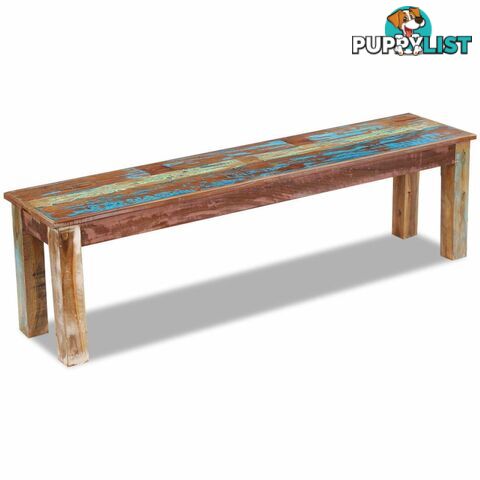 Solid Reclaimed Wood Bench - Unbranded - 4326500436863