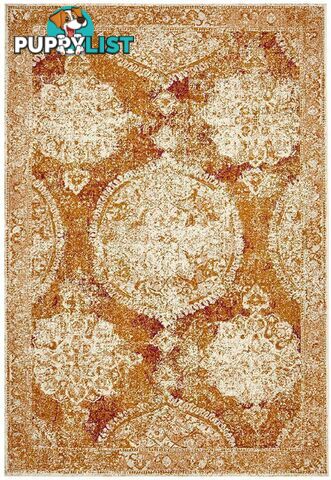 Museum Elton Rust Rug - Unbranded - 9375321850957