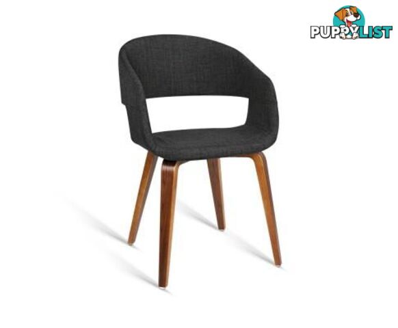 Set of 2 Modern Dining Chairs - Artiss - 4344744397191