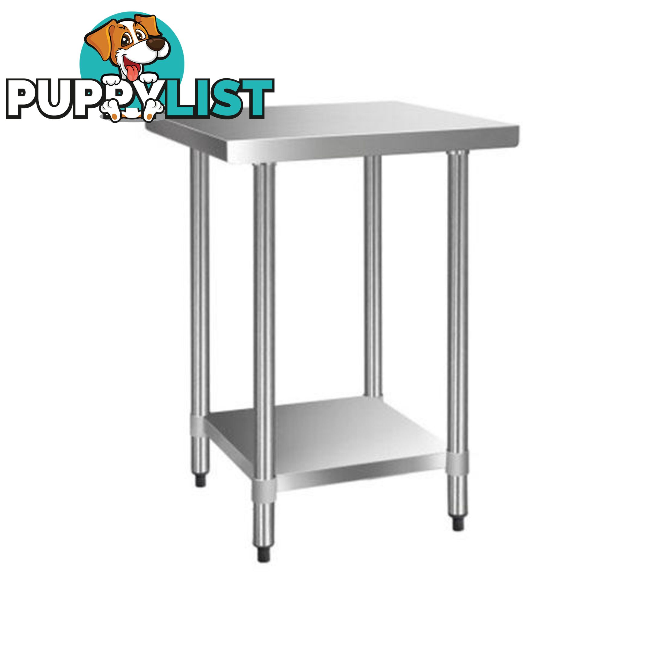 430 Stainless Steel Kitchen Work Bench Table - Cefito - 7427005874451