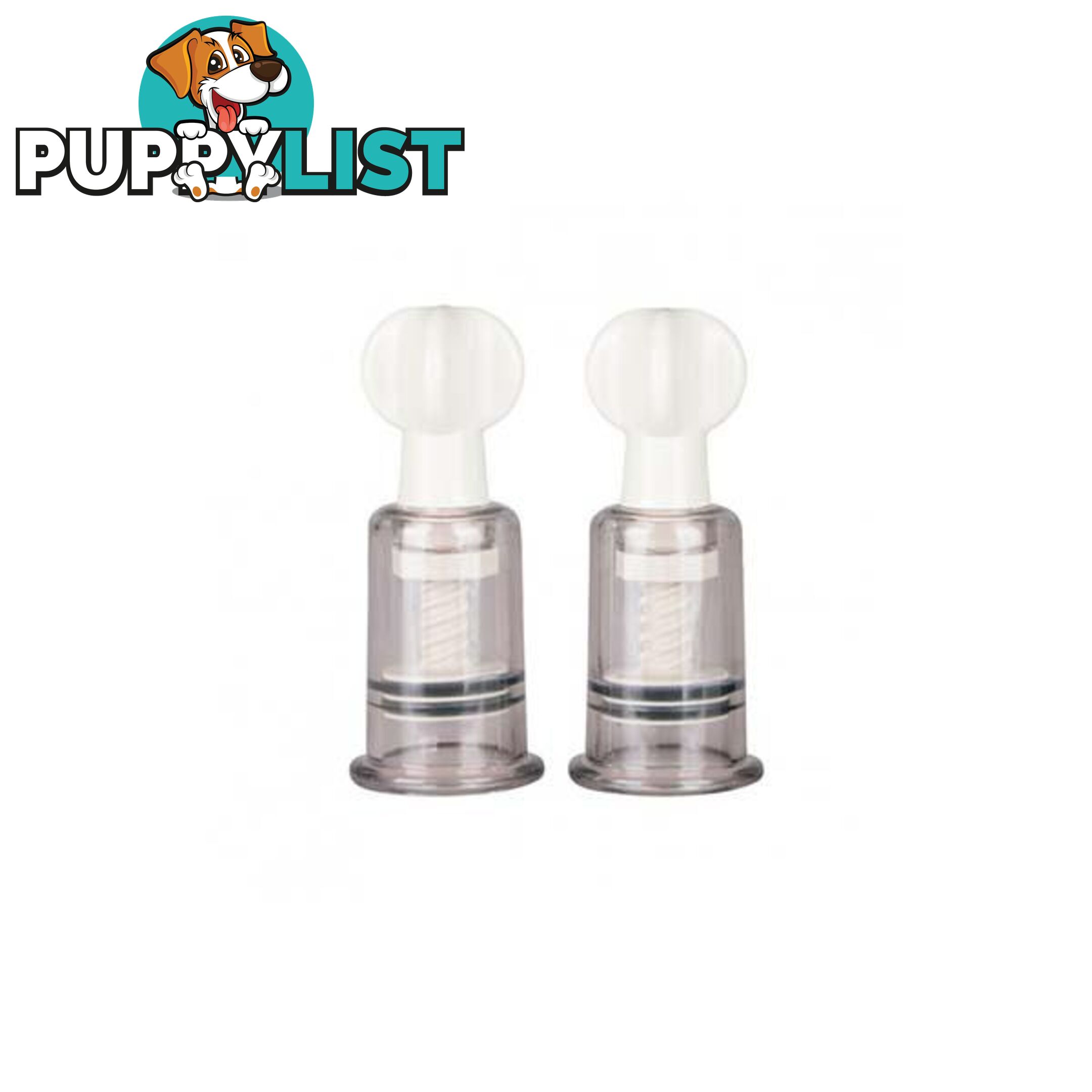 2 Pc Nipple And Clit Suckers Small Clear 10Cm - Adult Toys - 8718627522769