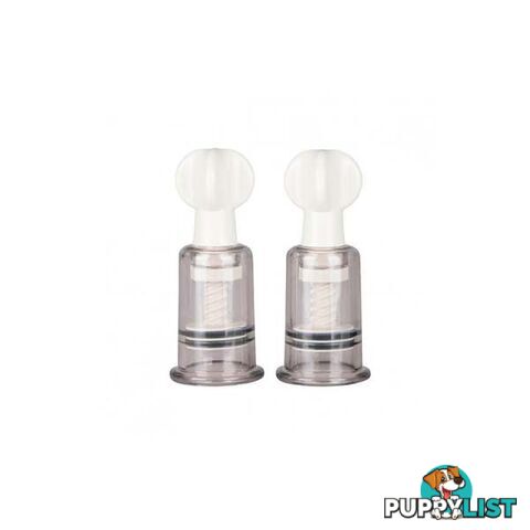 2 Pc Nipple And Clit Suckers Small Clear 10Cm - Adult Toys - 8718627522769