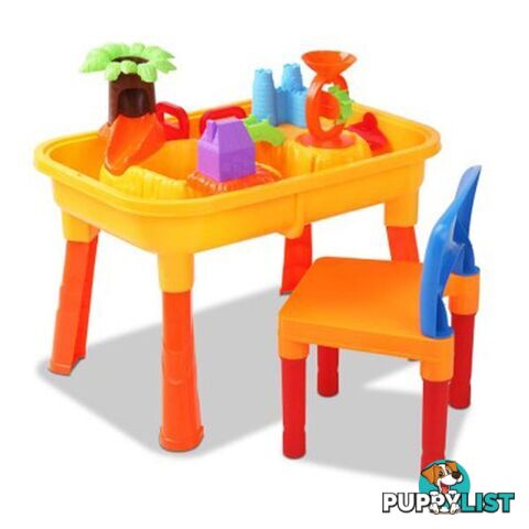 Kids Sand & Water Table Play Set - Keezi - 9350062117071