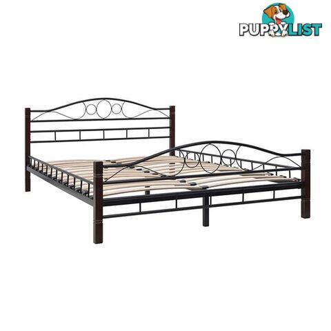 Bed Frame With Slatted Base - Unbranded - 7427046167048