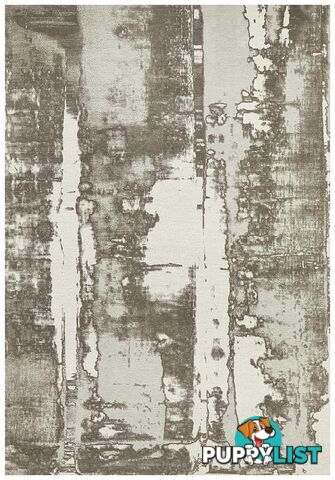 Magnolia Abstract Silver Rug - Unbranded - 9375321879668