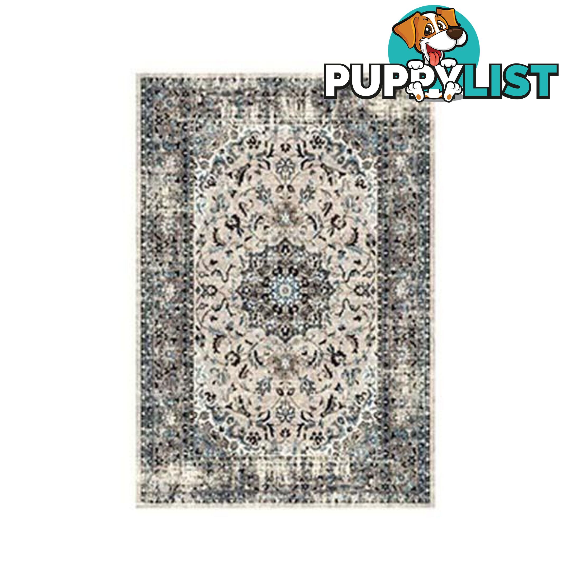 Heat Set Blue Focus Rug - Unbranded - 787976628215