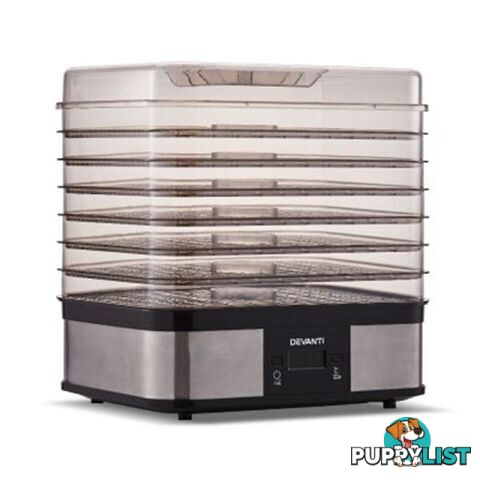 Devanti Food Dehydrator With 7 Trays - Devanti - 7427046182935