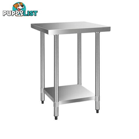 430 Stainless Steel Kitchen Work Bench Table - Cefito - 7427005874437