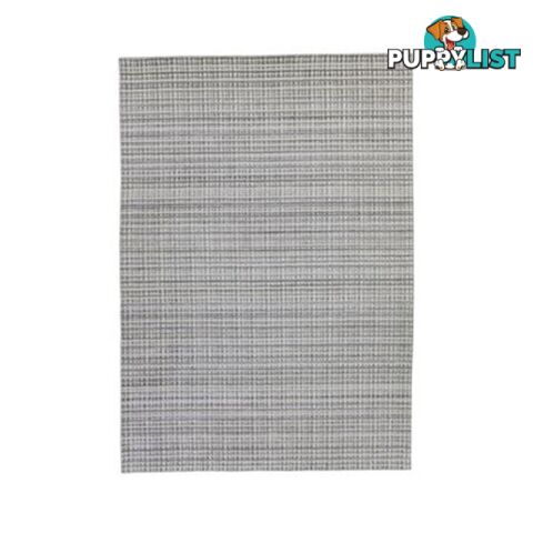 Grid Silver Handmade Rug 160 X 230 Cm - Unbranded - 787976622725