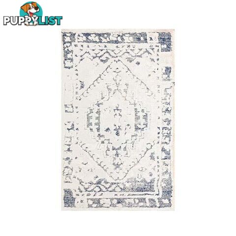 Traditional Blue White Carvan Rug - Unbranded - 7427005850646