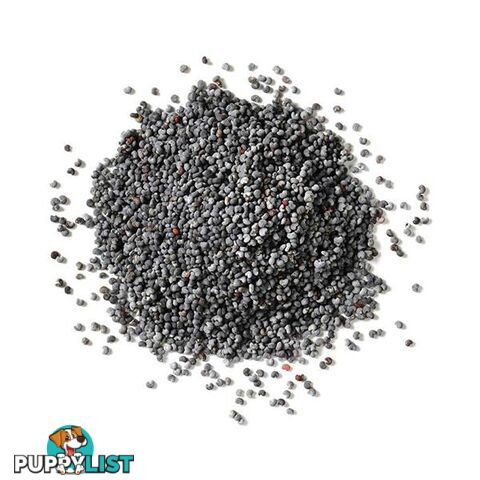 100G Poppy Seeds Pouch Blue Unwashed Australian Food Baking Cooking - Unbranded - 7427046261791