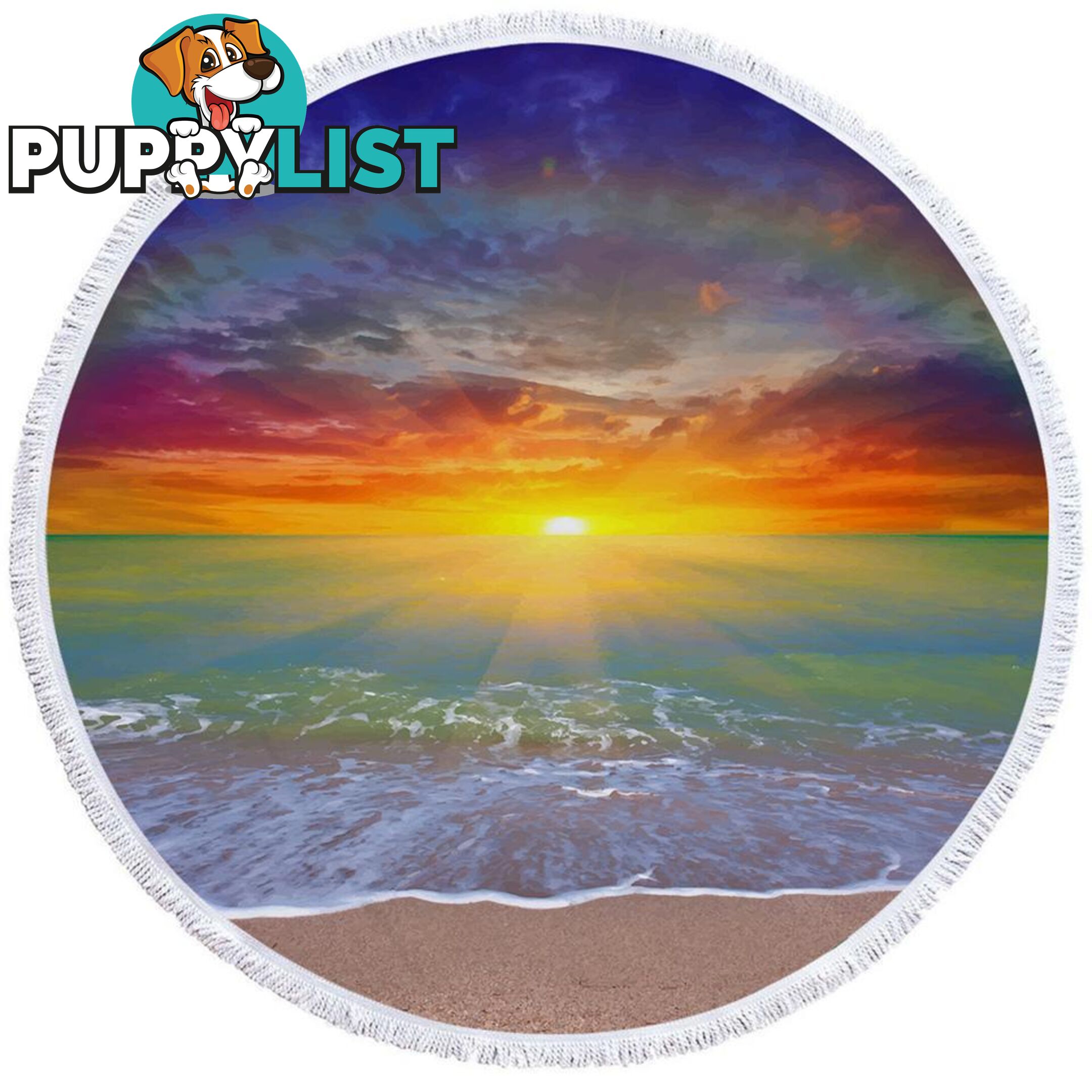 Sunset Beach Towel - Towel - 7427046326292