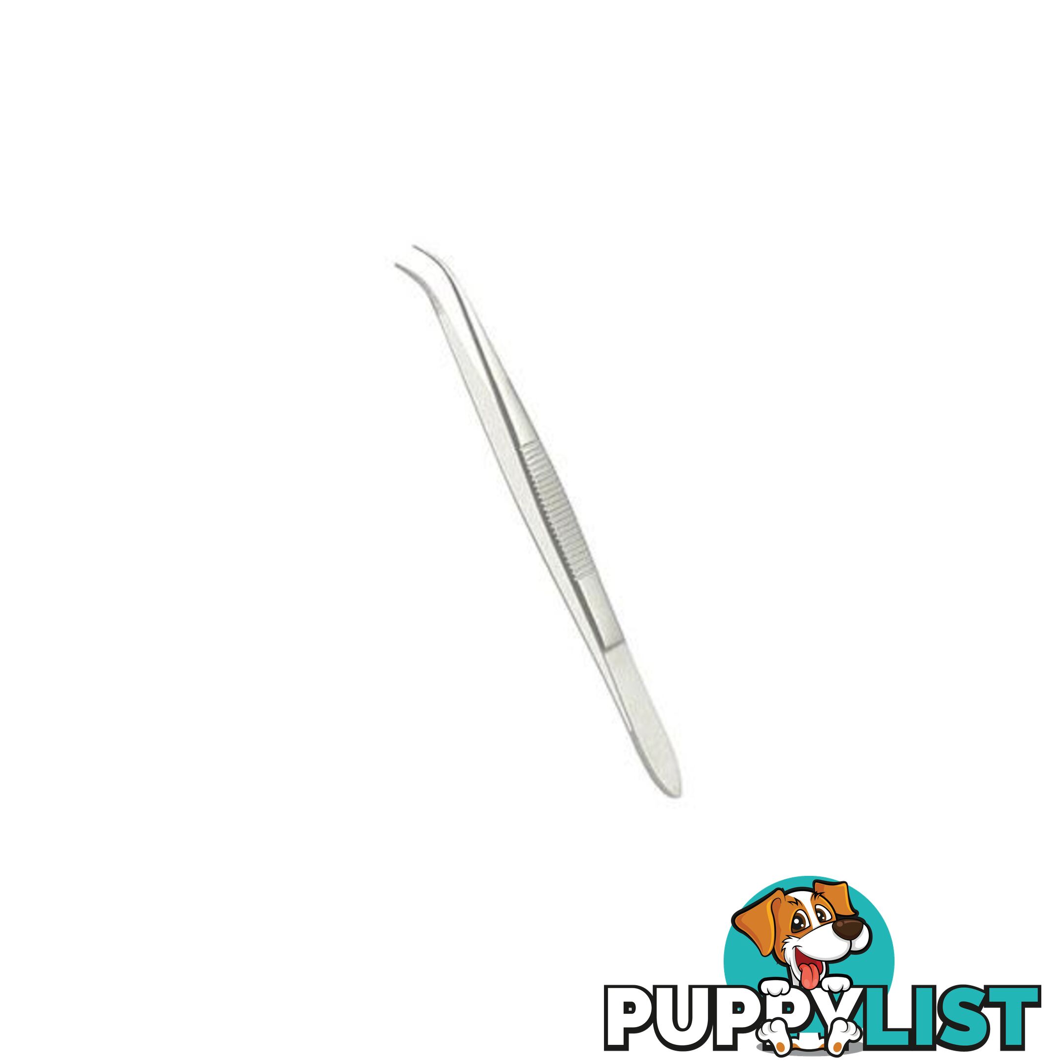 Dressing Forceps Tweezers Curved - Tweezers - 7427046220972