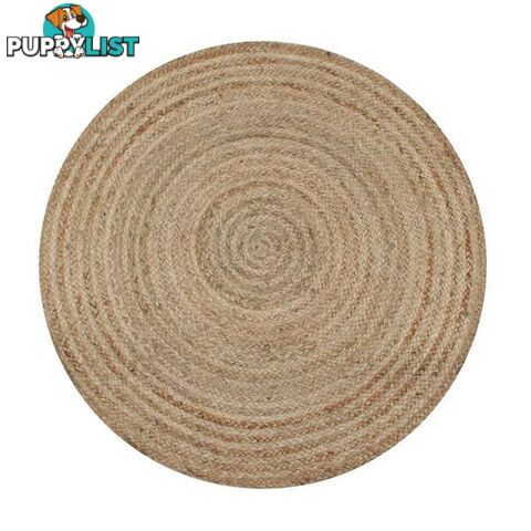 Area Rug Braided Jute Round - Unbranded - 8718475573982