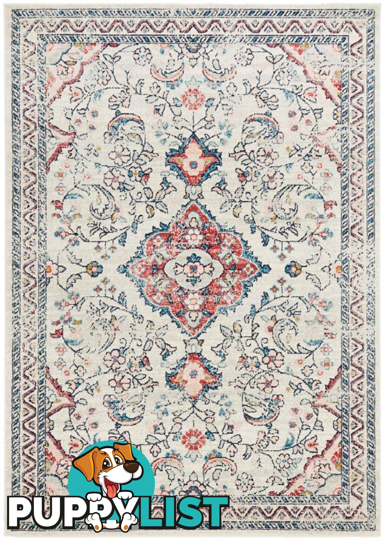 Avenue Pastel Rug - Unbranded - 9375321883504