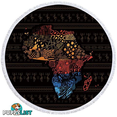 Africa Beach Towel - Towel - 7427046323406