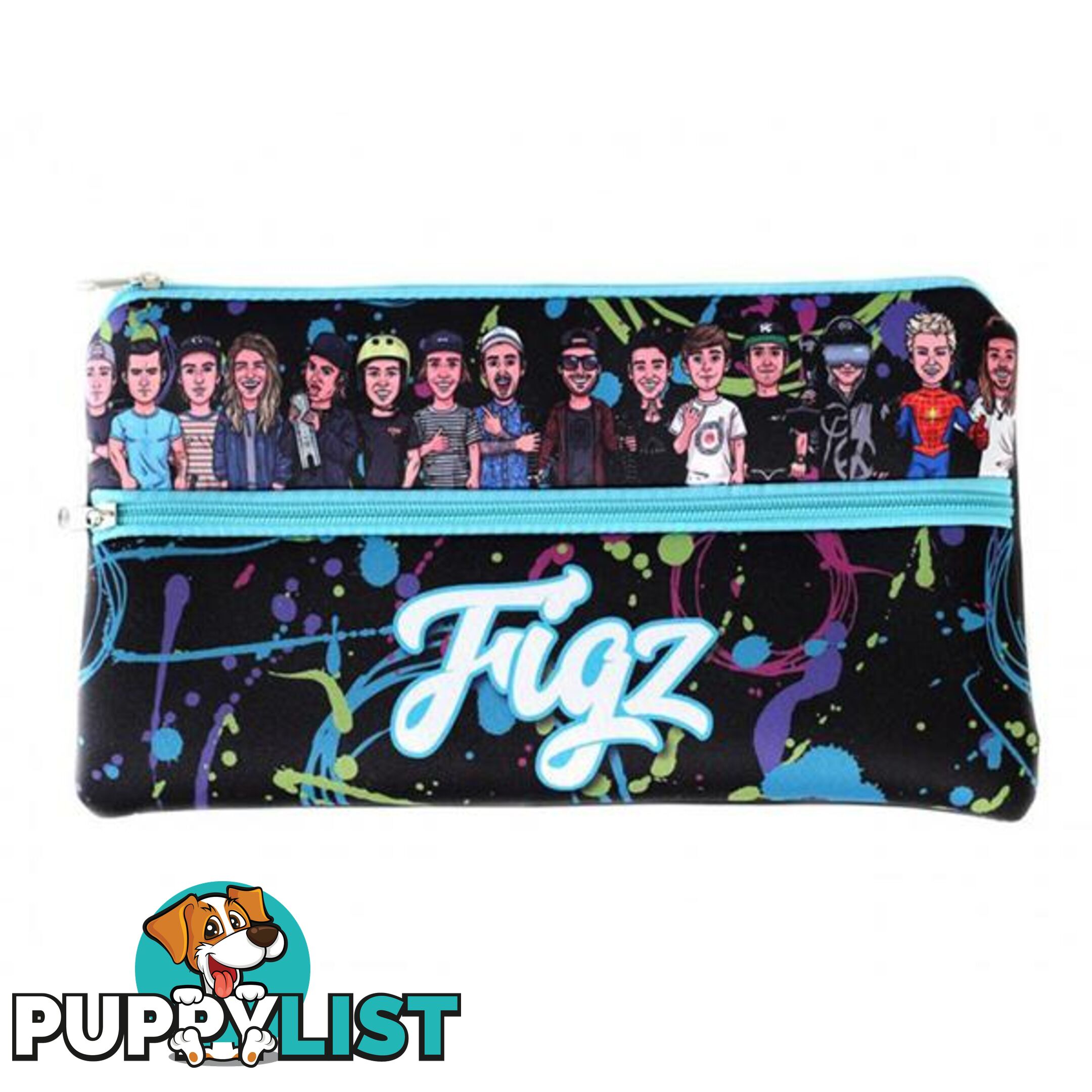 Figz Pencil Case Splatter - Figz - 7427005858505