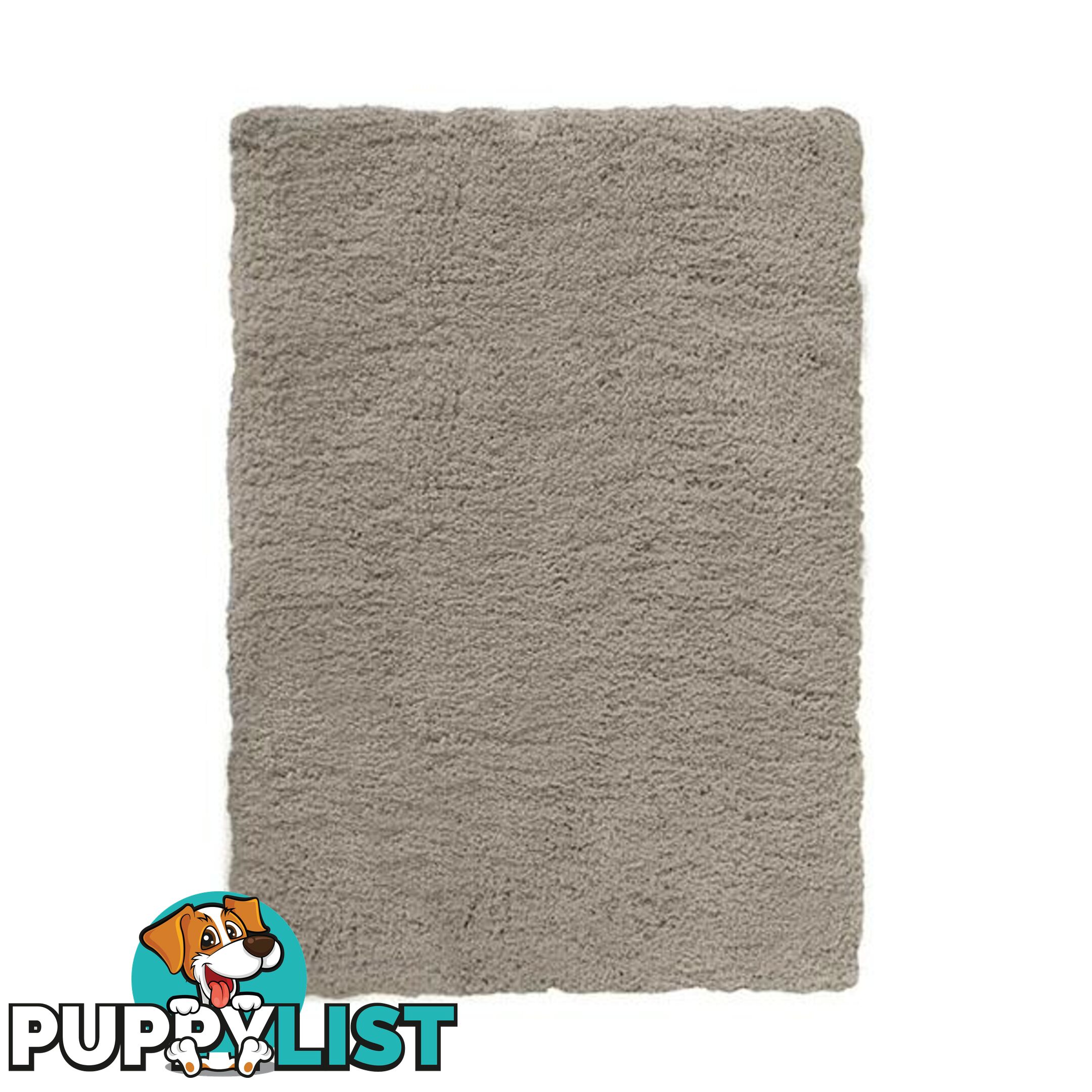 Non Shedding Urban Taupe Shag Rug - Unbranded - 7427046073677