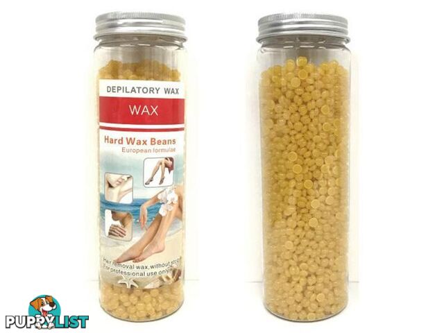 Hard Wax Brazilian Waxing Beads Beans Bottles - Honey (2x 400g) - Unbranded - 4344744371863