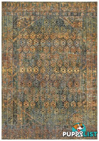 Jezebel Fluid Daylight Modern Blue Rug - Unbranded - 9375321827690