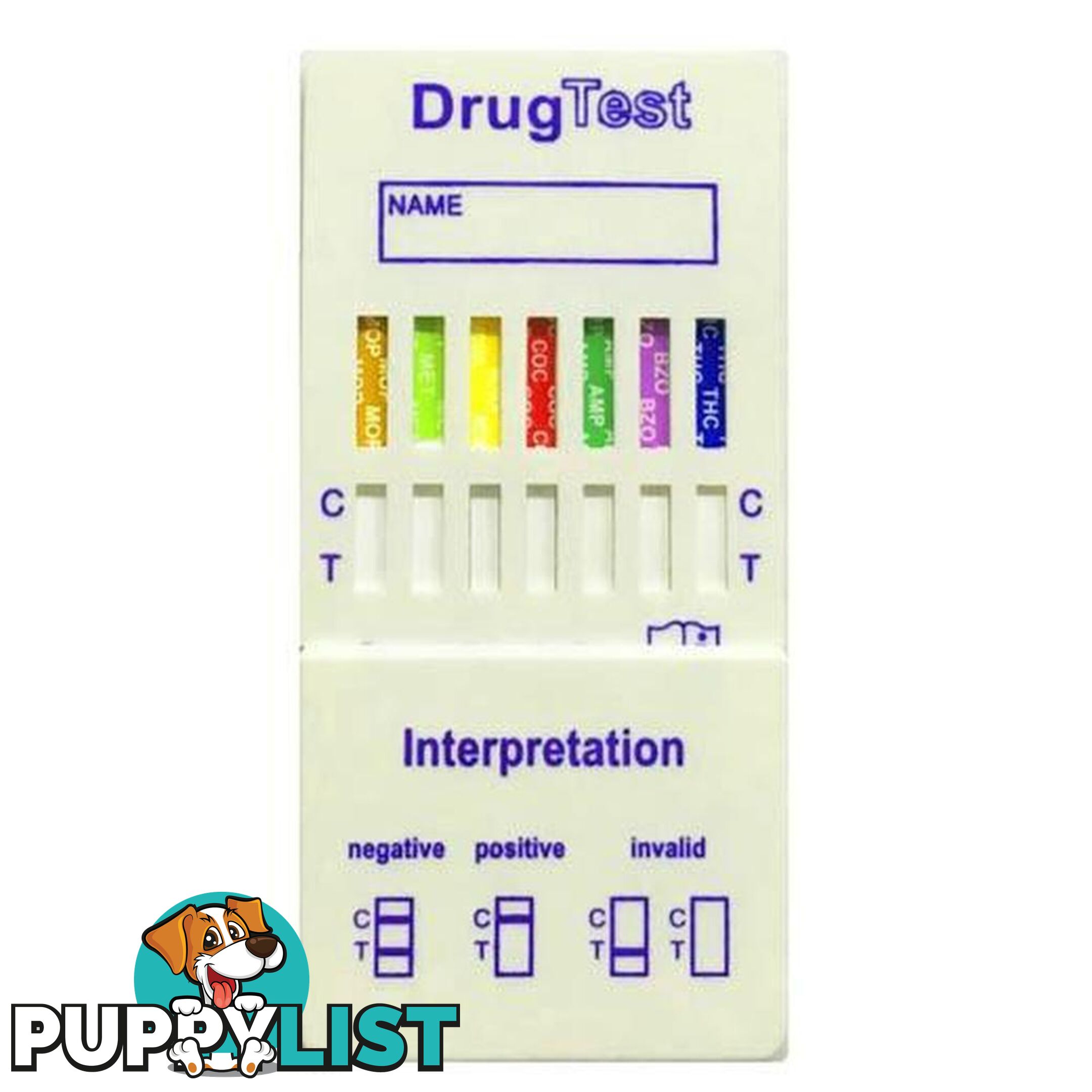 Saliva Drug Test Kit 7-in-1 - Unbranded - 9476062091637