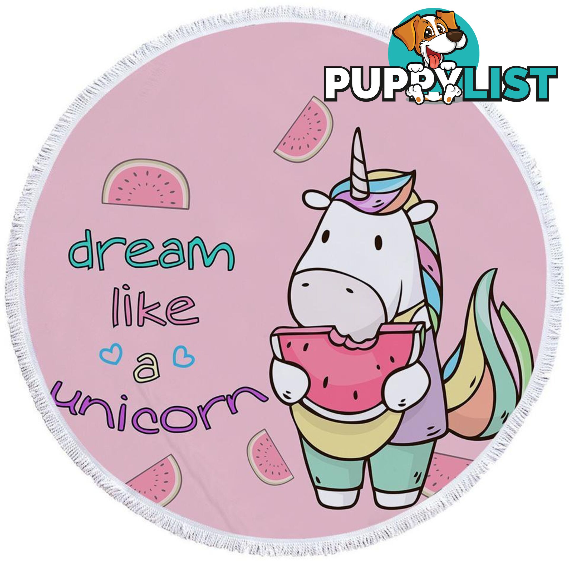 Dream Like a Unicorn Beach Towel - Towel - 7427046314916