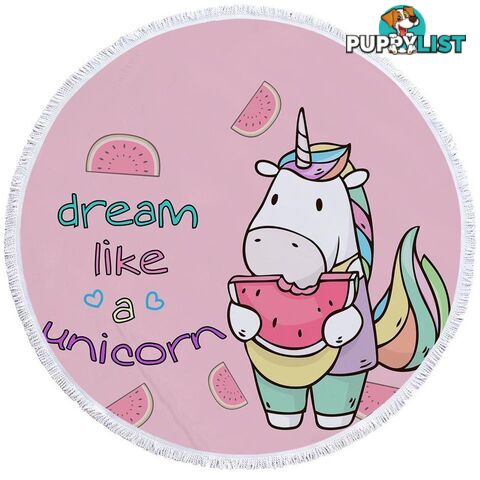 Dream Like a Unicorn Beach Towel - Towel - 7427046314916