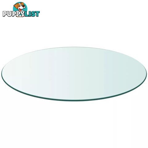 Table Top Tempered Glass Round 800 Mm - Unbranded - 9476062041946