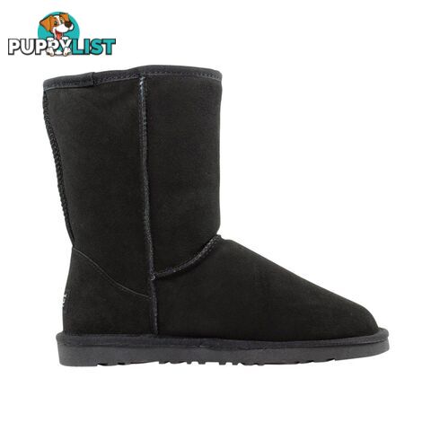 UGG Mid Classic Boots Alexi Black Unisex - UGG - 822427519848