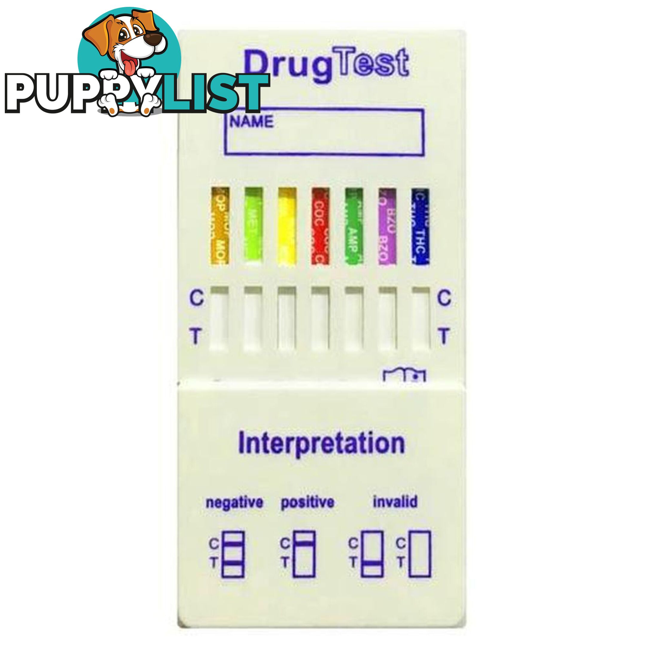 Saliva Drug Test Kit 7-in-1 - Unbranded - 9476062098698