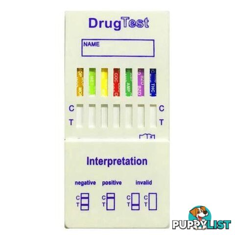 Saliva Drug Test Kit 7-in-1 - Unbranded - 9476062098698