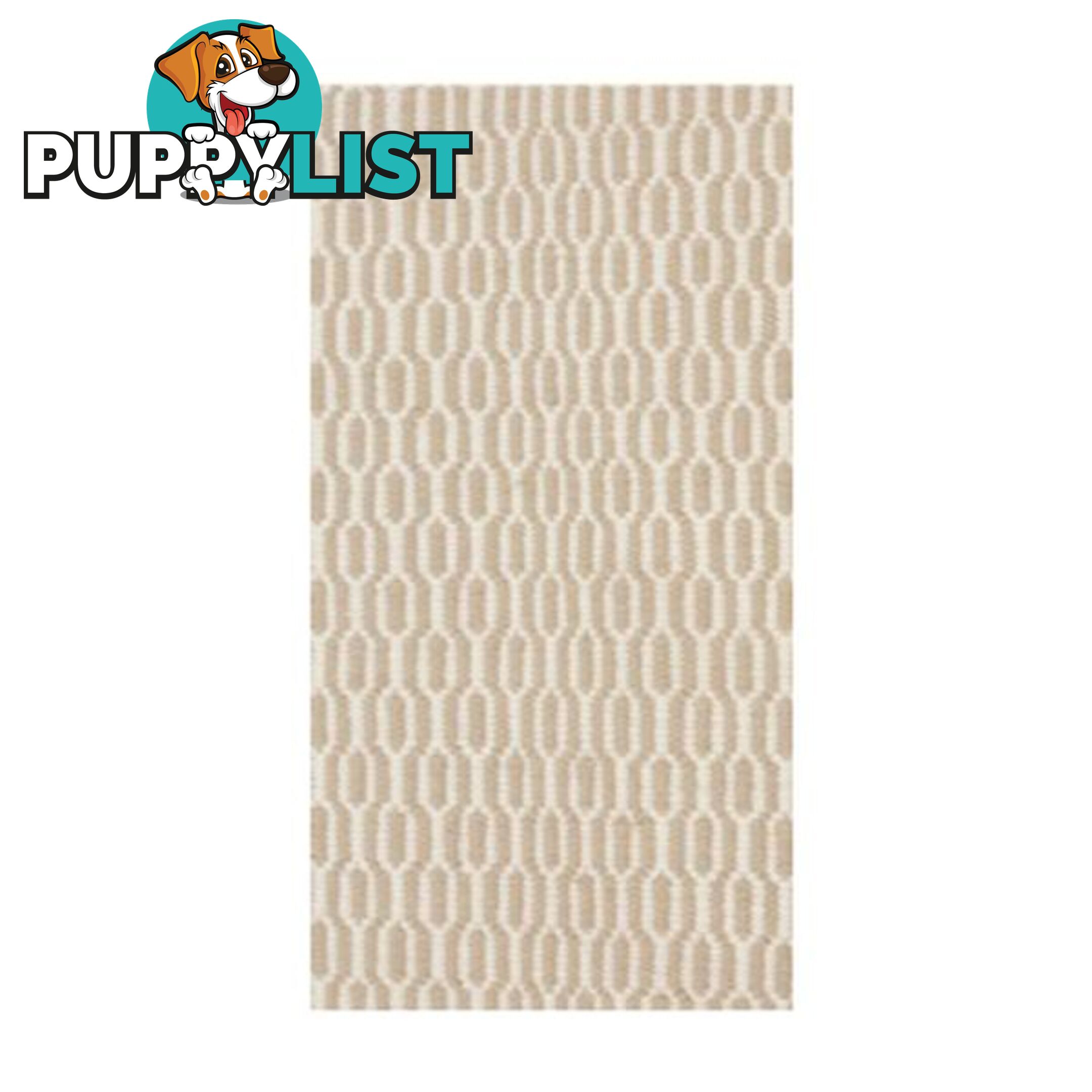 Brussels Beige Woolen Rug - Unbranded - 7427046365987