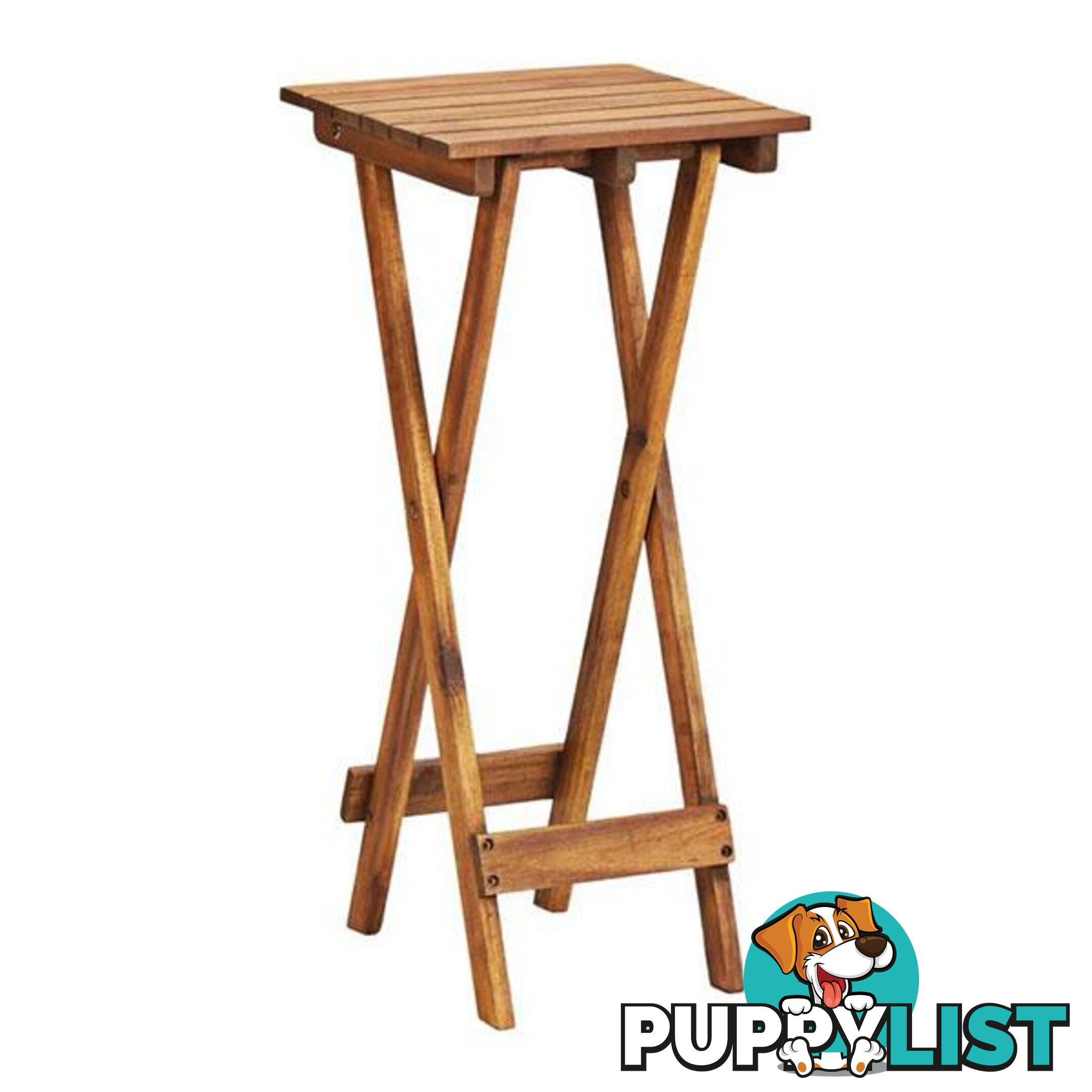 Plant Stand Solid Acacia Wood - Unbranded - 8719883743844