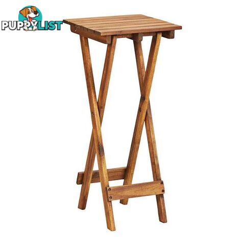 Plant Stand Solid Acacia Wood - Unbranded - 8719883743844