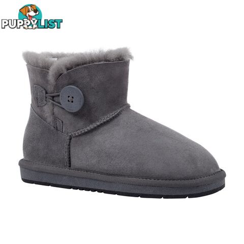 UGGS Mini Button Sheepskin Clove 5883 Unisex Grey - UGG - 822427509504