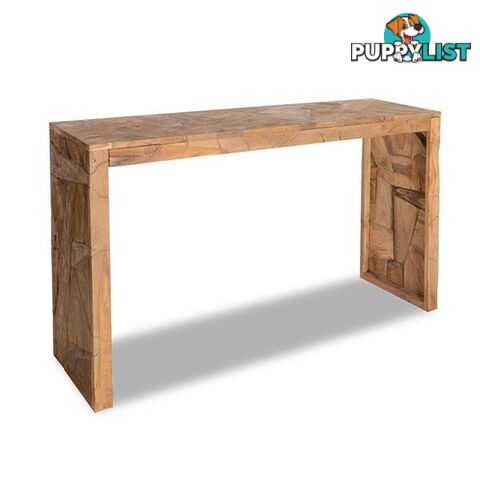 Console Table Erosion Teak 120 X 35 X 76 Cm - Unbranded - 8718475533269