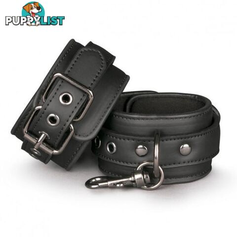 Handcuffs Black - Easytoys - 8718627528327