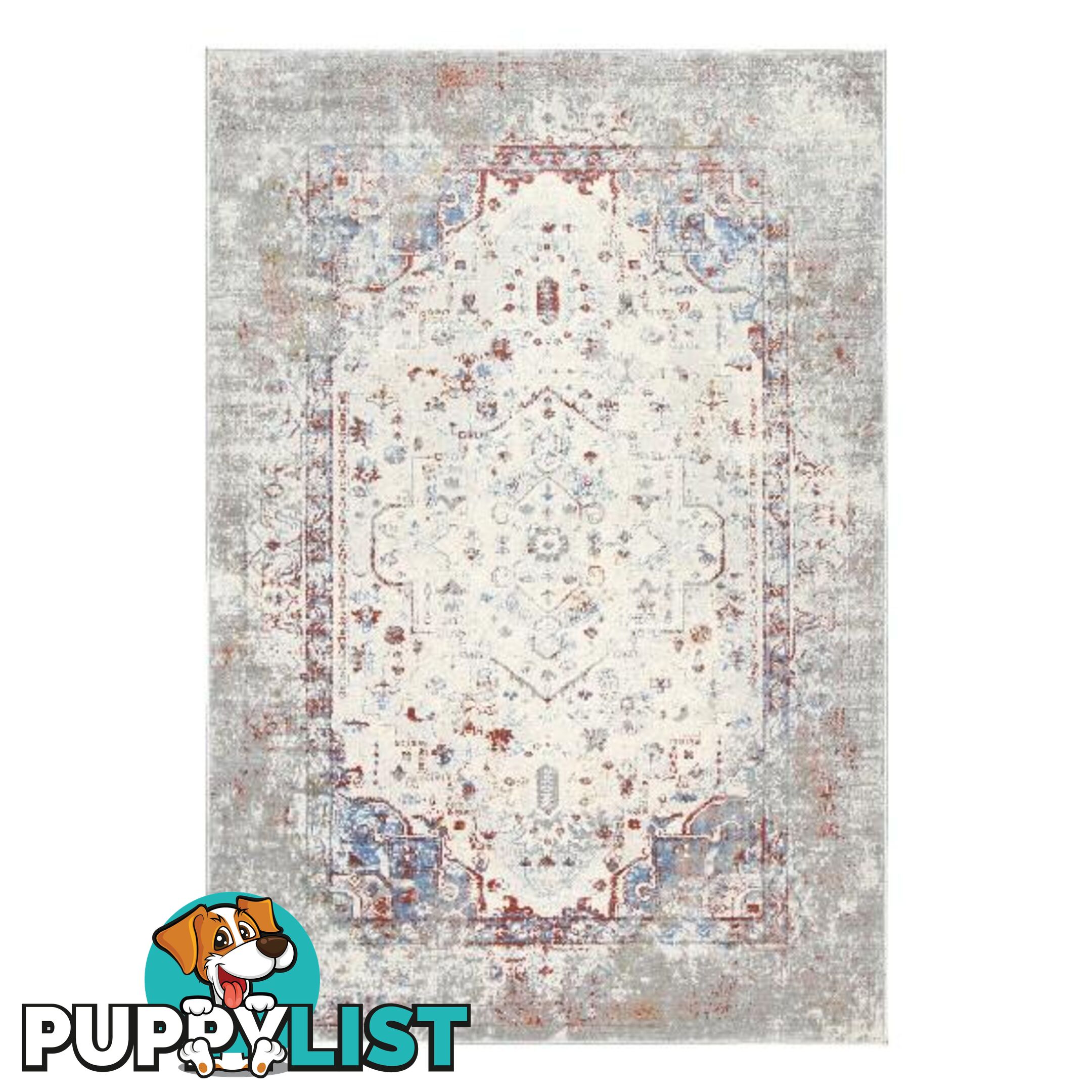 Express Grey Multi Contemporary Rug - Unbranded - 9315512146629