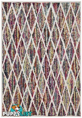 Gemini Striped Diamond Rug - Unbranded - 999999120534